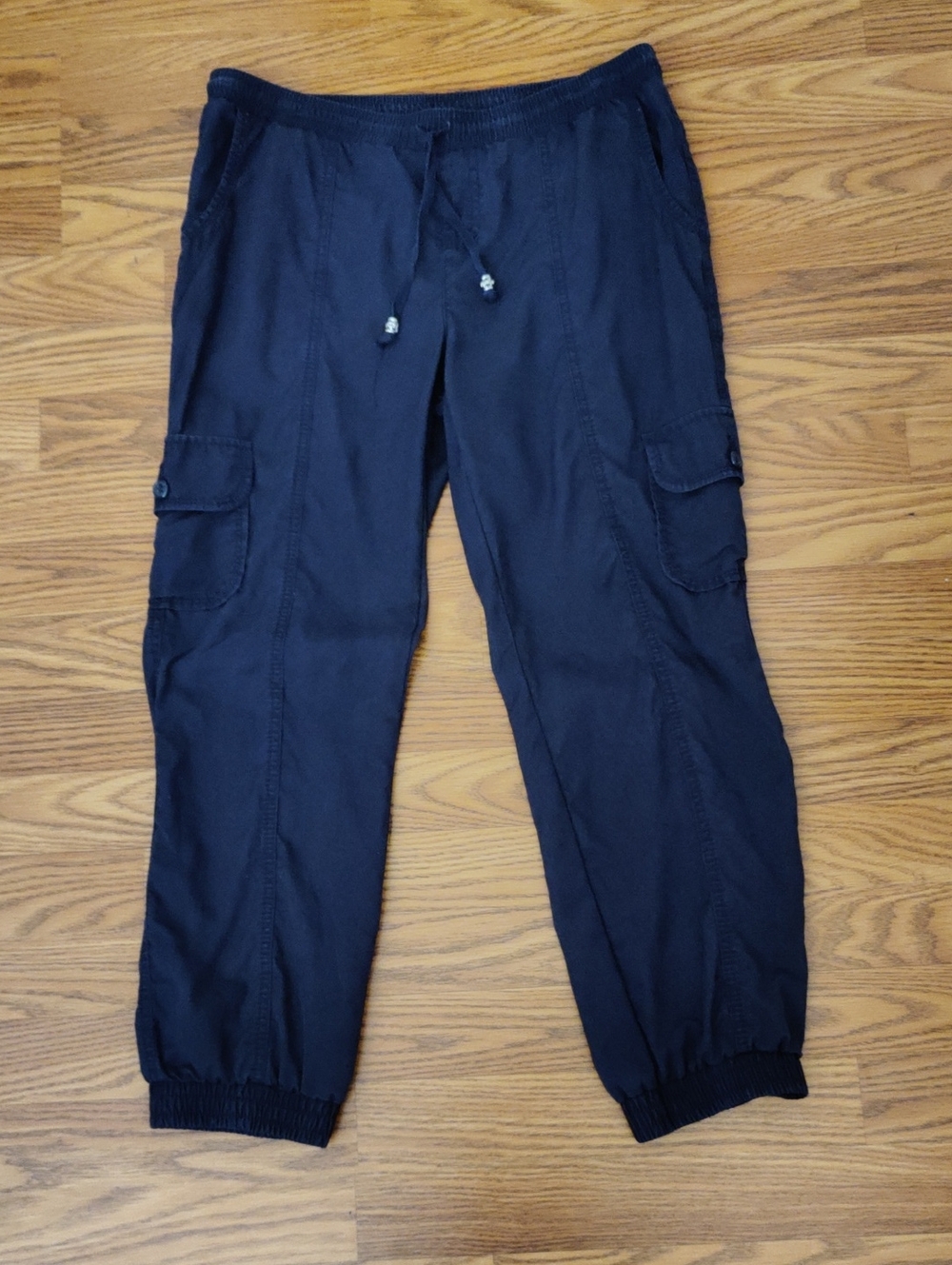 INC International Concepts Navy Cargo Jogger Pants